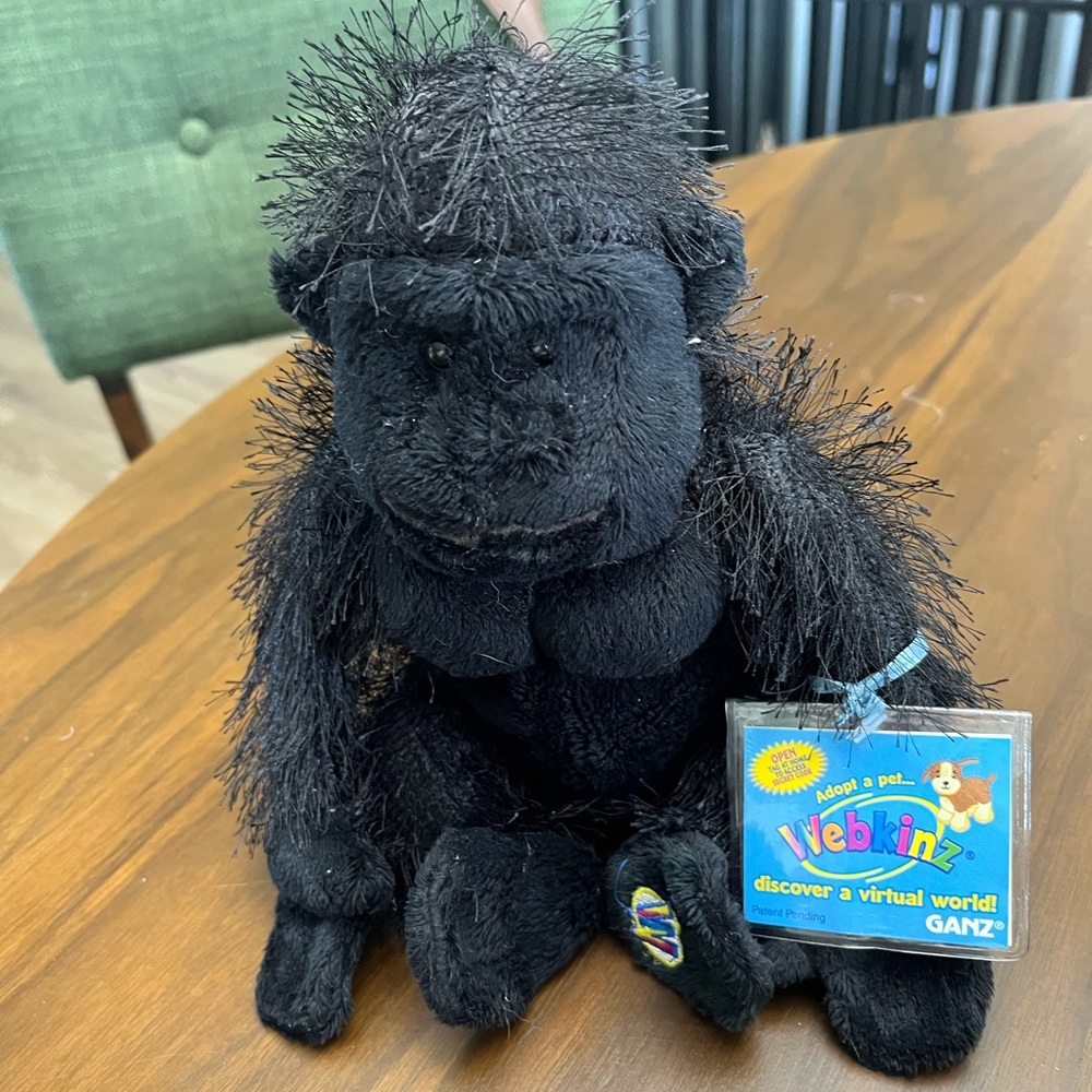 NWT Webkinz Gorilla